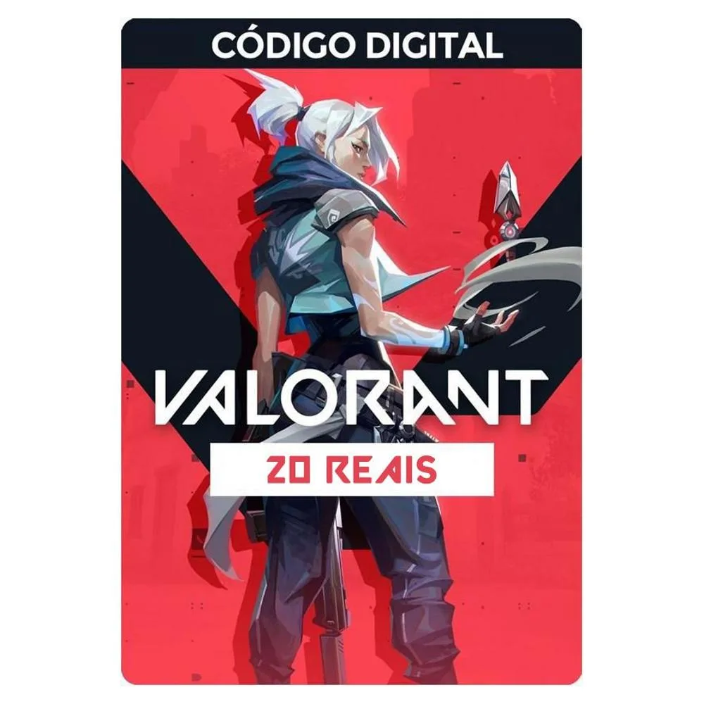 Valorant – VP Card – RIOT GAMES R$ 50 Reais – WOW Games
