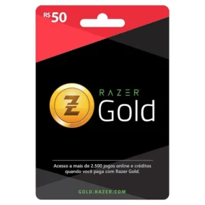Razer Gold PIN - Cartão R$ 50