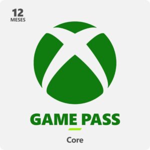 Xbox Game Pass Core - 12 Meses